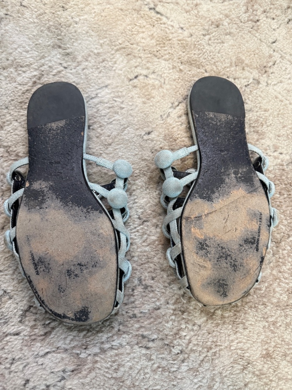 Authentic Alexander Wang Amelia Mules - Picture 2 of 8
